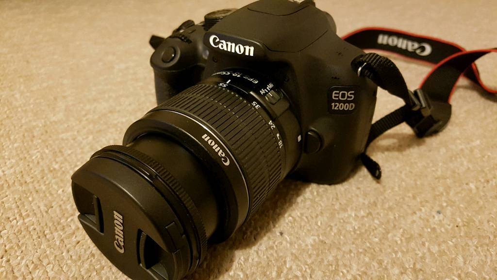 Canon 1200D DSLR Camera with Lens in Putney, London Gumtree