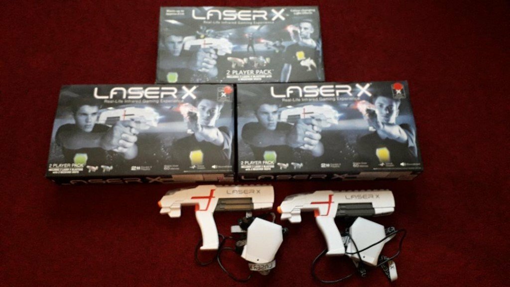 Laser X Electronic Lazer Tag Shooting Gun Game 2 Player new in St