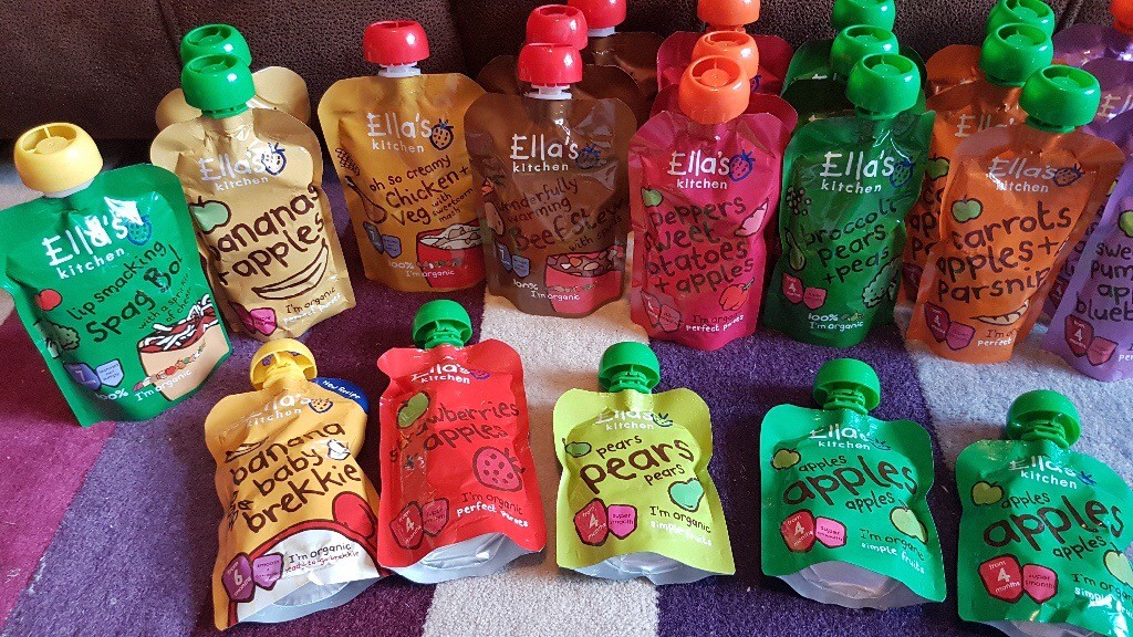 New Ella’s Kitchen 25 Organic Baby Food Pouches in Swindon, Wiltshire