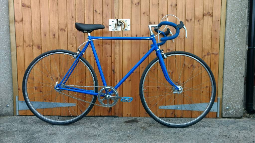 Classic Raleigh 80s Road Bike, 57cm, Restored, Singlespeed, Not Fixed