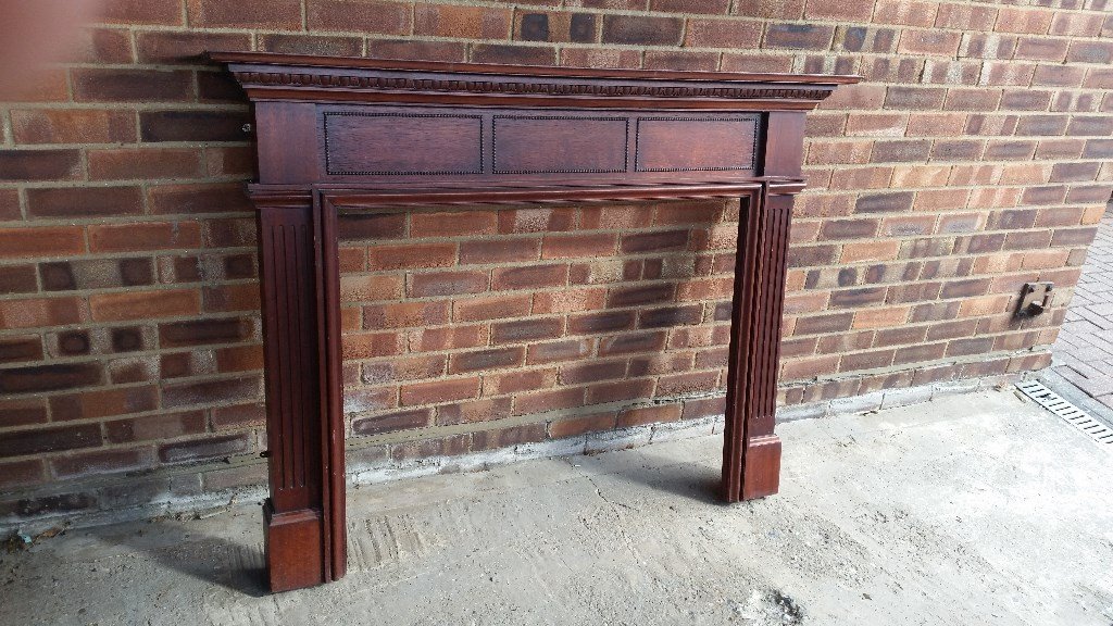 TEAK FIRE PLACE SURROUND in Norwich, Norfolk Gumtree