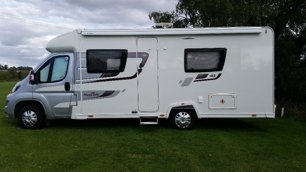 Elddis Majestic Special 185 Bike Rack Solar Panel BBQ Point 4SeatBelts