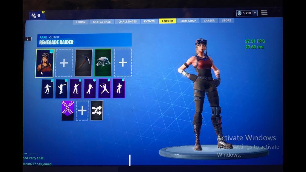 renegade raider stacked og fortnite accouny - what is og in fortnite