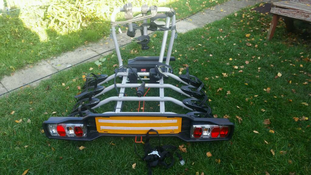 Bicycle carrier, bike rack for 4 bikes Witter 412 in Bradley Stoke