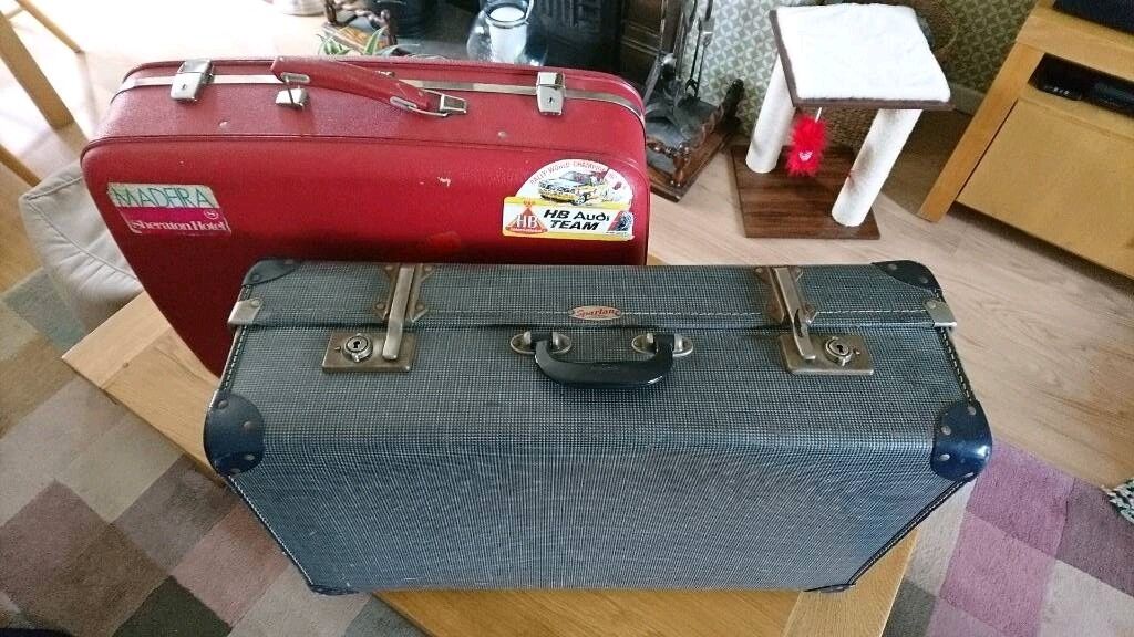 Pair of Vintage Suitcases | in Newcastle, Tyne and Wear | Gumtree