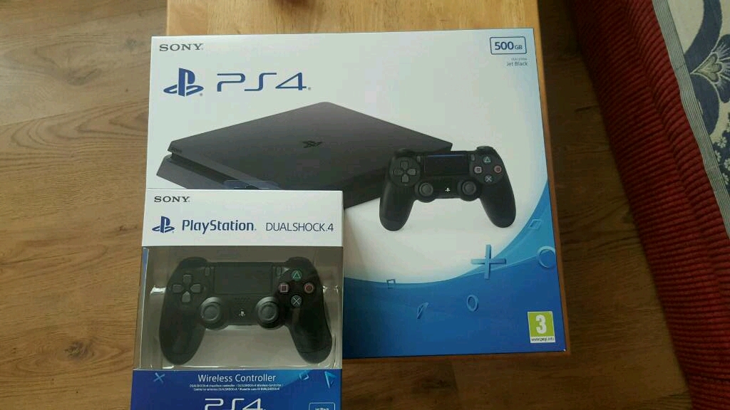 Ps4 slim 500gb with extra controller v2 in Ilford, London Gumtree