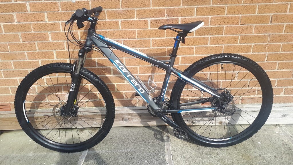 2018 Carrera Vengeance Mountain Bike Front Suspension Black Matte Nearly New Excellent Condition