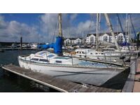VARNE 27' sailing cruiser, great starter boat £6500 