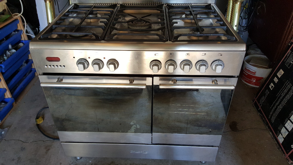 Scandinova (Baumatic) Sist1920 90cm 5 Burner range Cooker Gas hob