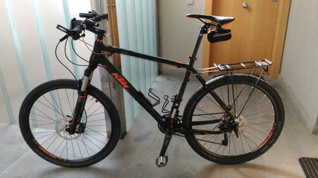 KTM Ultra 1964 Limited Edition Mountain Bike Black & Orange in