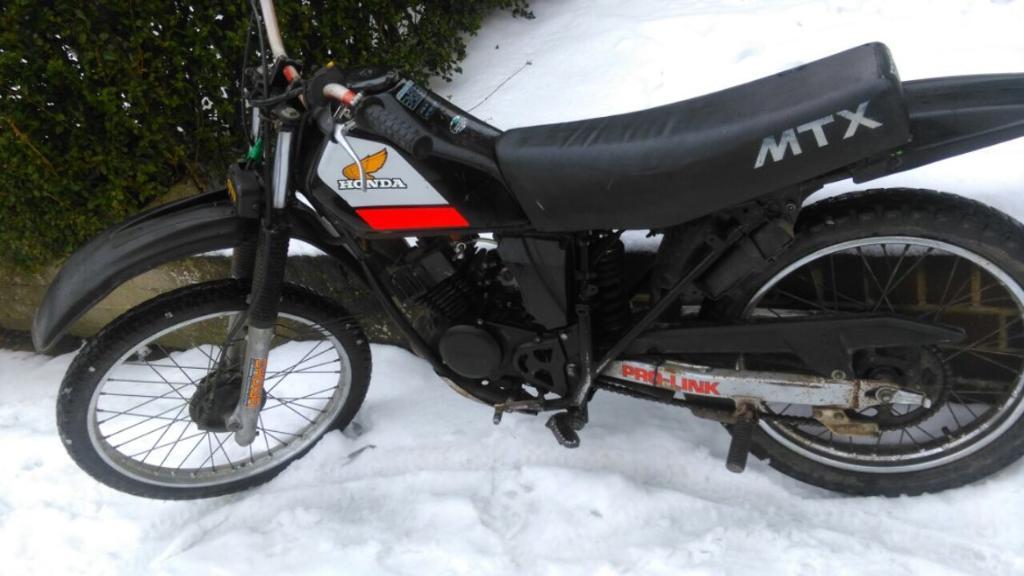 Honda mtx 50cc  field bike pitbike cr yz REDUCED in 