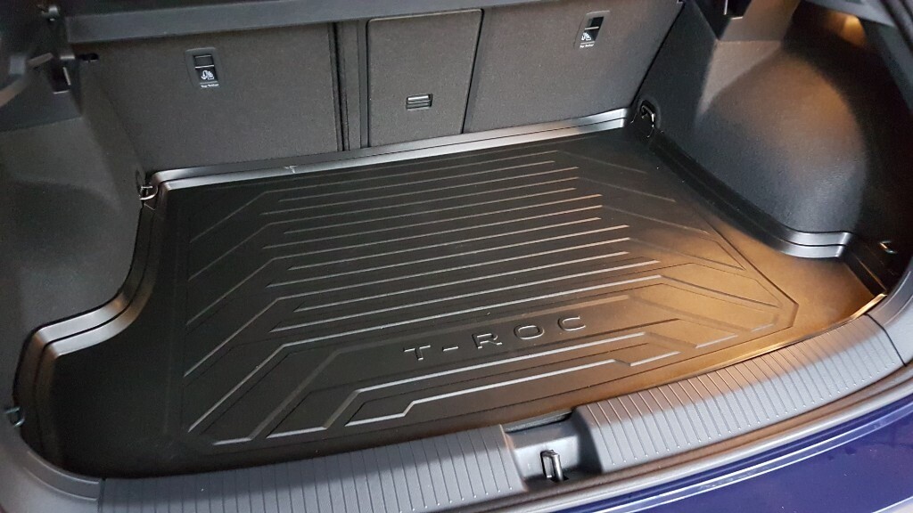 Genuine VW boot liner for Volkswagen TRoc compact SUV in Ellon