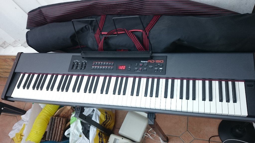 Roland RD150 digital piano with stand in Morpeth, Northumberland