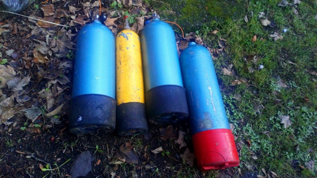4 diving bottles for sale in County Antrim Gumtree