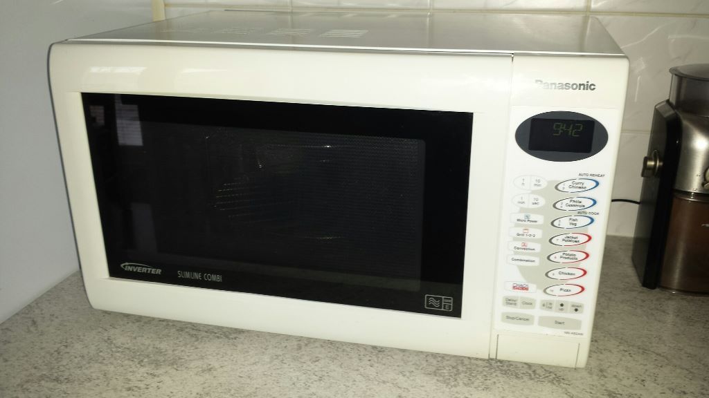 Panasonic Microwave NNA554 Slimline CombiOven, Grill and Microwave