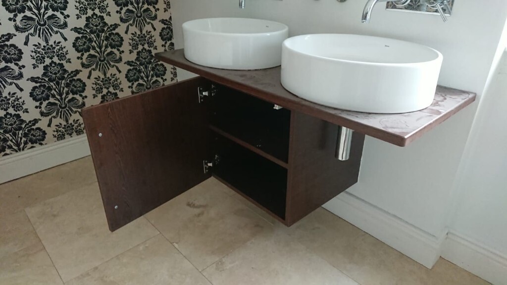 Floating bathroom vanity unit and double sinks in Newcastle, Tyne and Wear Gumtree