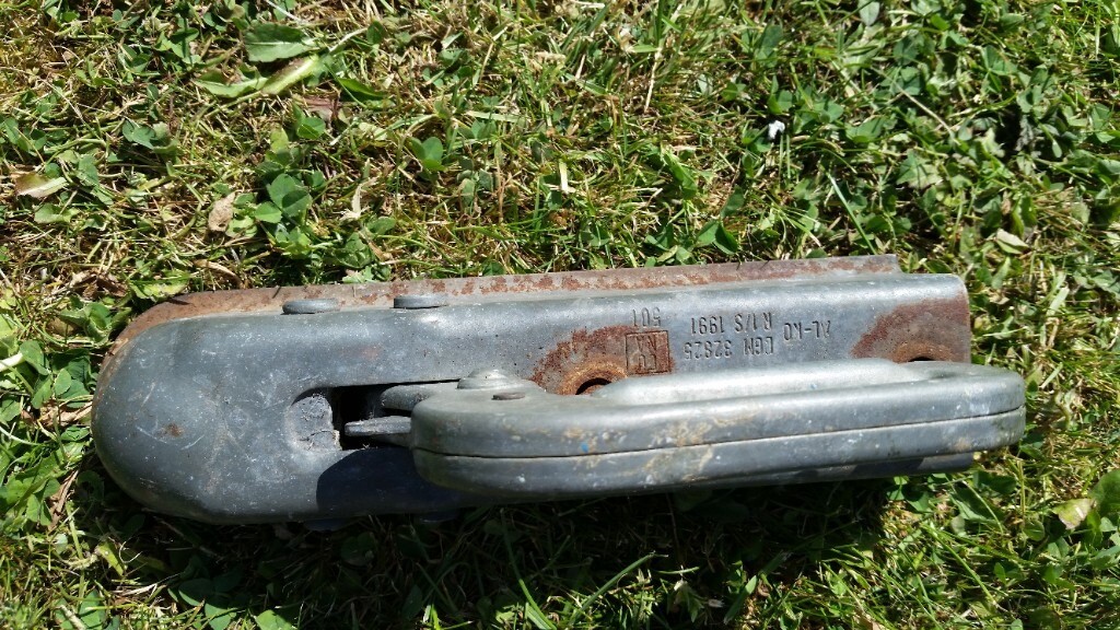 Trailer Hitch coupling 50mm integral lock pressed steel up to 750kg