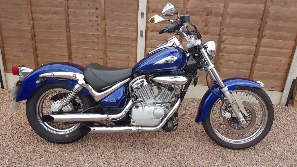 Suzuki Intruder 125 cruiser, great condition, 9 months MOT