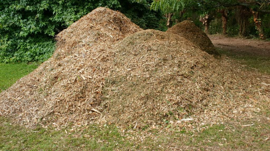 Wood chippings by the bin bag full not fire logs fuel wood fire fuel