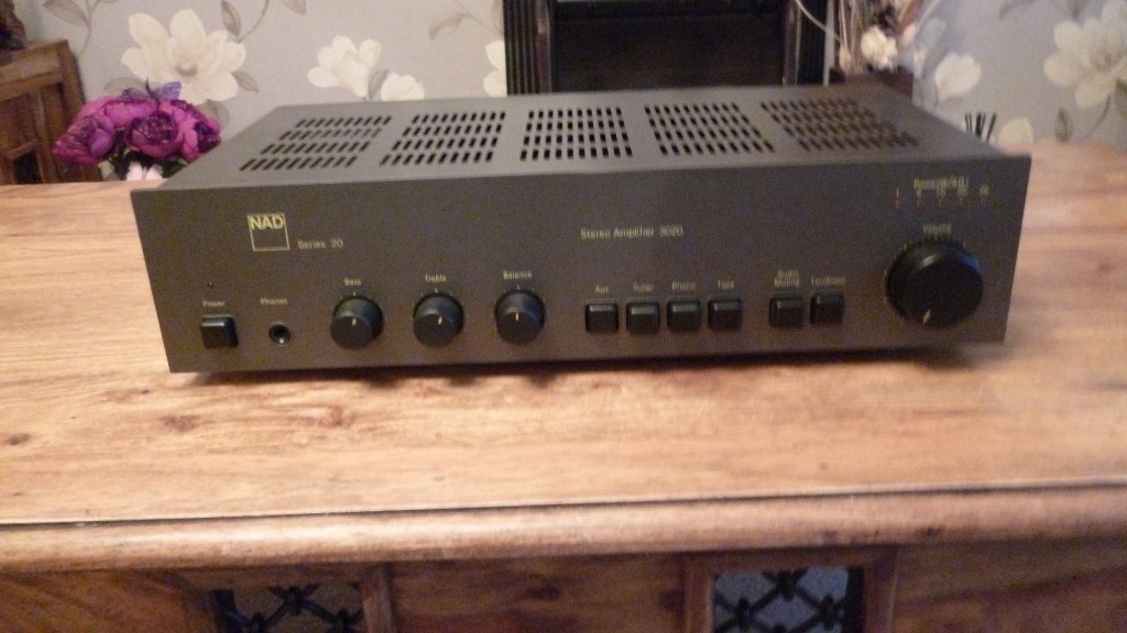 Vintage NAD 3020 Series 20 Amplifier Original Series Serviced in
