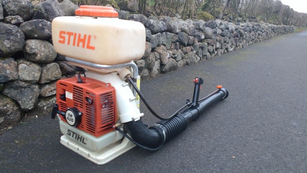 Stihl SR400 Professional Backpack Petrol Leaf Blower Mist Blower