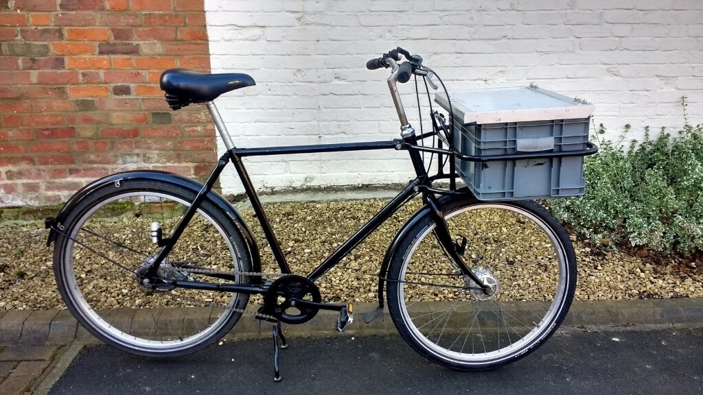 Pashley Butchers Bike Basket and Crate Hub Gears Restored & Serviced