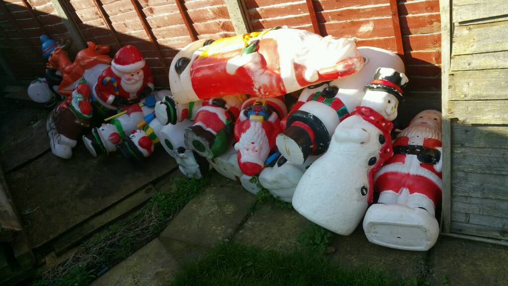 Xmas Blow mold job  lot  in Sittingbourne Kent Gumtree