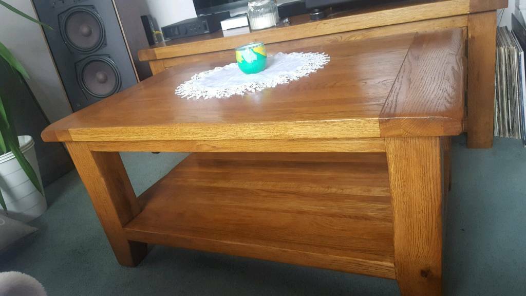 Solid oak coffee table in Salisbury, Wiltshire Gumtree