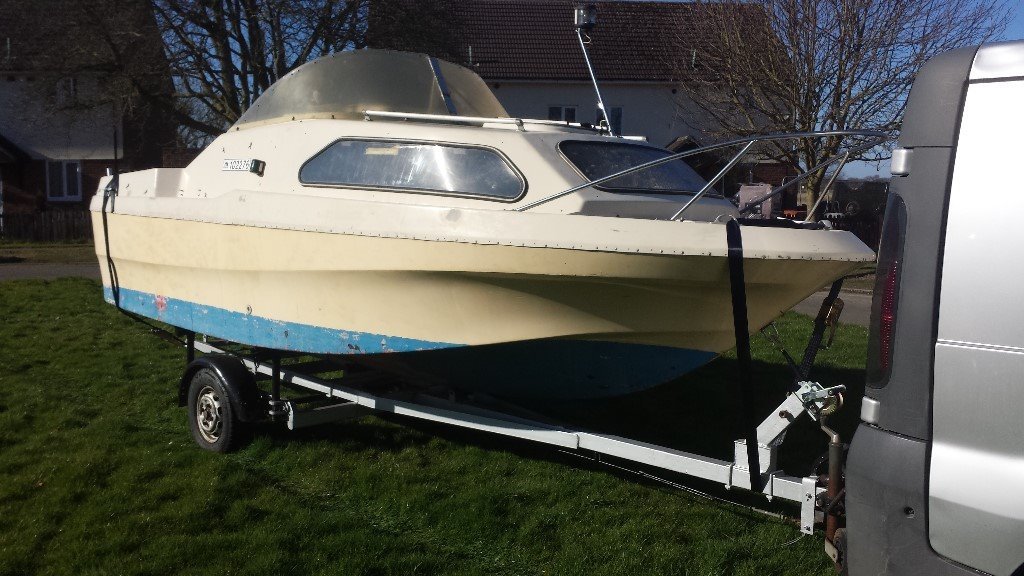 Shetland Family four project boat, with fully refurbished 