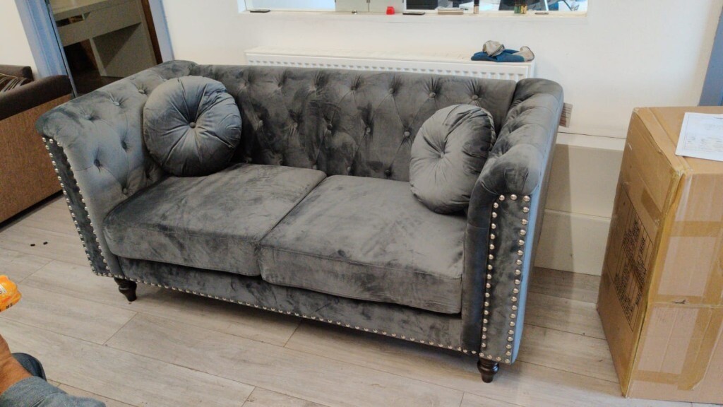 ⚡⚡⚡SPECIAL OFFER HIGH QUALITY⚡⚡⚡ FULLY PLUSH VELVET FLORENCE SOFA 3 & 2
