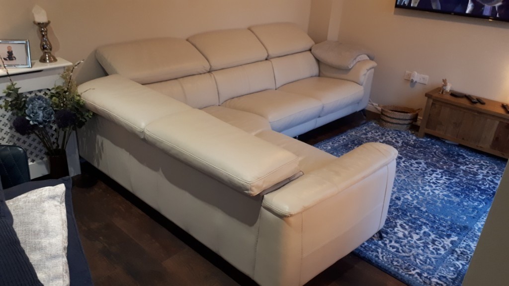 DFS Tahiti Leather Corner Sofa in Spennymoor, County Durham Gumtree