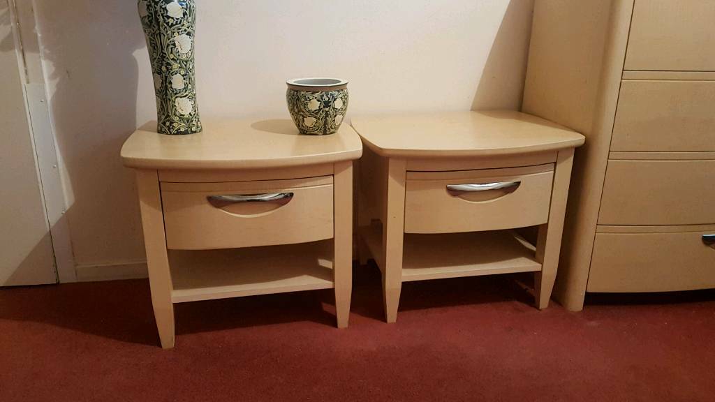 Light Wood Bedside Tables | in Taverham, Norfolk | Gumtree