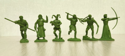 Hobby Bunker Toy Soldiers Friends Of Robin Hood & Boffoon Scale 1/32 New