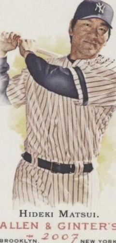 2007 Topps Allen & Ginter's - Hideki Matsui #256