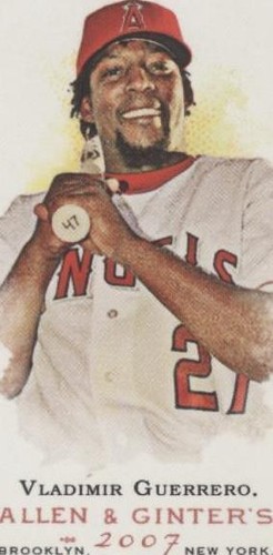 2007 Topps Allen & Ginter's - Vladimir Guerrero #20