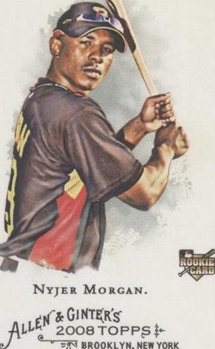 2008 Topps Allen & Ginter's - Nyjer Morgan #223