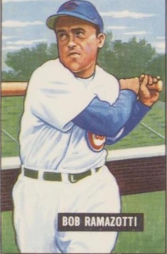 1986 C.C.C. 1951 Bowman Reprints - Bob Ramazzotti #247