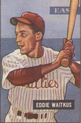 1986 C.C.C. 1951 Bowman Reprints - Eddie Waitkus #28