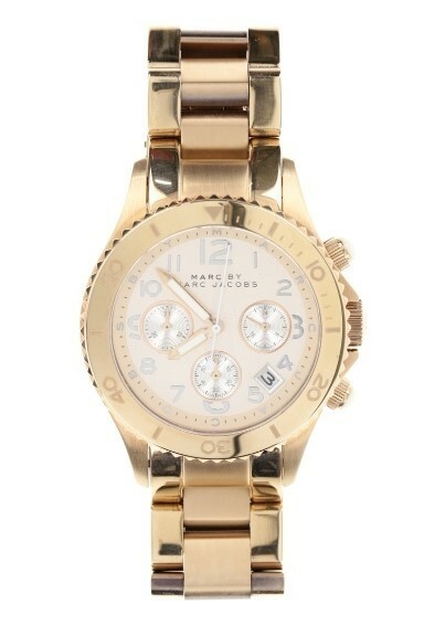 Marc Jacobs Women's MBM3156 'Rock' Rose Tone Stainless Steel Watch 133899