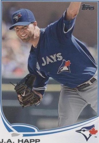 2013 Topps Mini - J.A. Happ #163