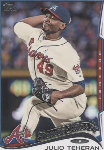2014 Topps Mini - Julio Teheran #288