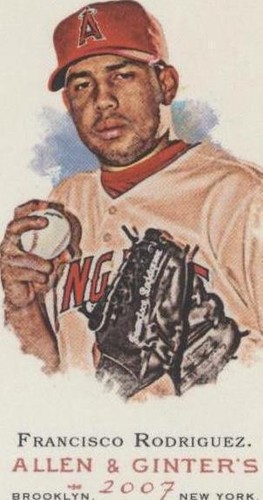 2007 Topps Allen & Ginter's - Francisco Rodriguez #88