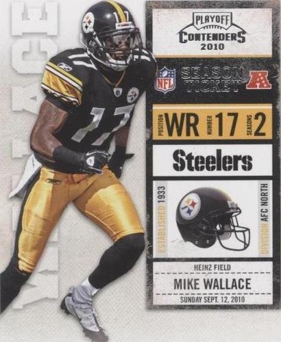 2010 Playoff Contenders Mike Wallace #077
