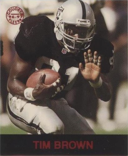 1997 Fleer Goudey Tim Brown #54