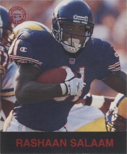 1997 Fleer Goudey Rashaan Salaam #91