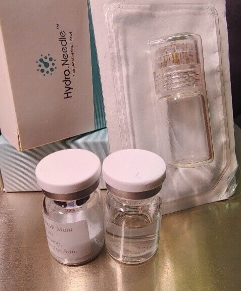 Dermastamp 20needle 0.5mm & EGF,BFGF,AFGF,Multi Peptides Ste