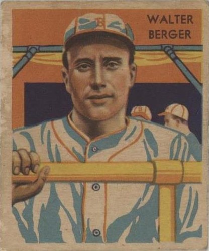 1934-36 National Chicle Diamond Stars - Wally Berger #108