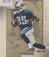 2001 Fleer Showcase Derrick Mason #22