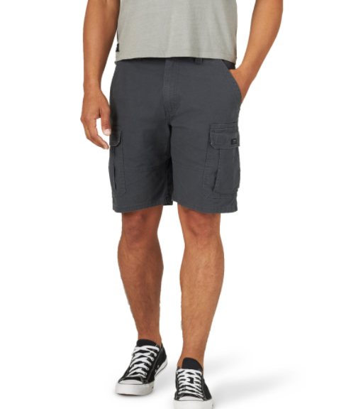 Mens Wrangler Cargo Shorts w Stretch Relaxed Fit Tech Pocket CHOOSE COLOR & SIZE