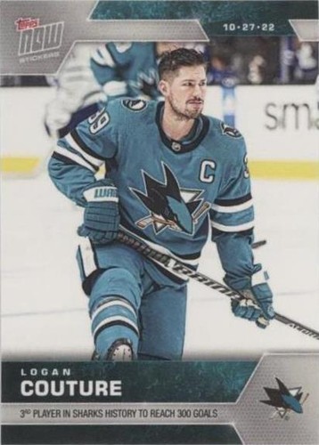 2022-23 Topps Now NHL Stickers - Logan Couture #32